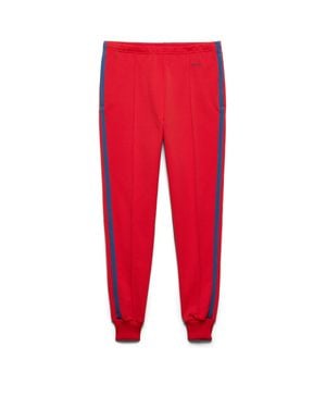 Prada Technical Fabric Trousers - Red