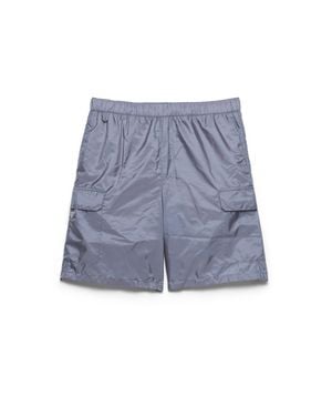 Prada Re-Nylon Swim Trunks, Aviation - Blue
