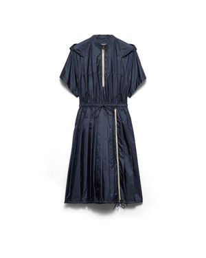 Prada Light Re-Nylon Midi-Dress - Blue