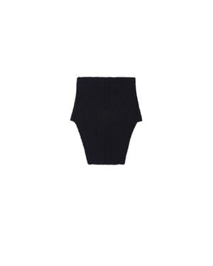 Prada Wool Dickey - Black