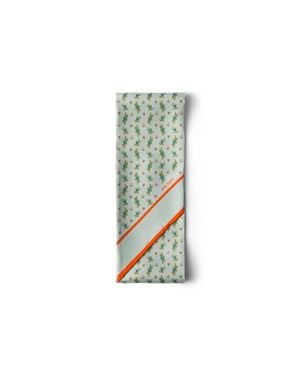 Prada Foulard Fin En Sergé De Soie Imprimé, Femme - Multicolore