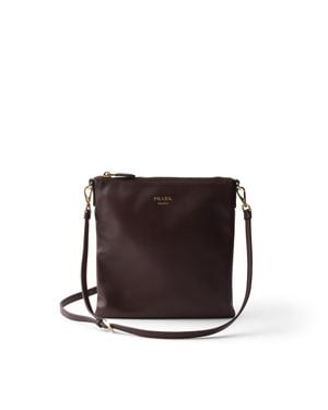 Prada Nappa Leather Mini Shoulder Bag - White