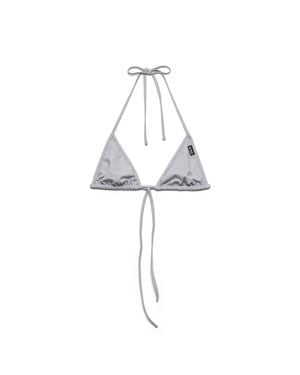 Prada Jersey Bikini Top - White