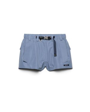 Prada Technical Fabric Shorts - Blue