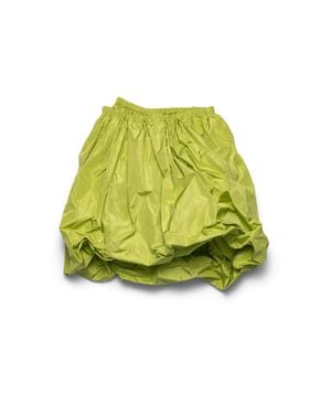 Prada Technical Taffeta Skirt, Pistachio - Green