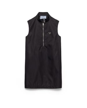 Prada Sleeveless Re-Nylon Dress - Black