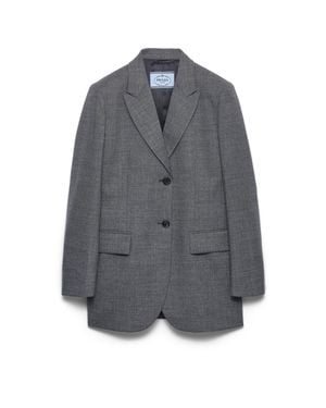 Prada Giacca Monopetto - Grigio