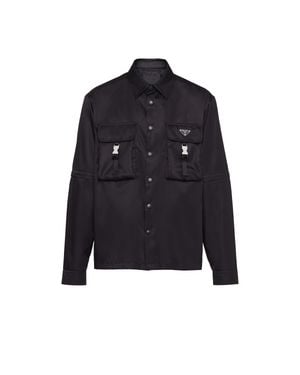 Prada Re-Nylon Shirt - Black