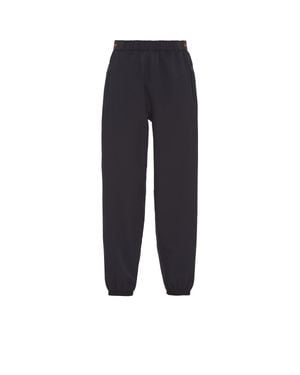 Prada Light Bi-Stretch Wide-Leg Trousers - Blue