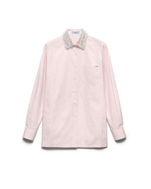 Prada Poplin Shirt - Pink
