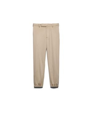 Prada Wool Pants - Natural