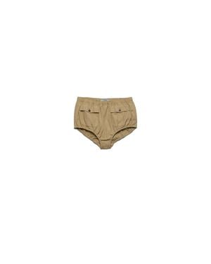 Prada Poplin Shorts - White
