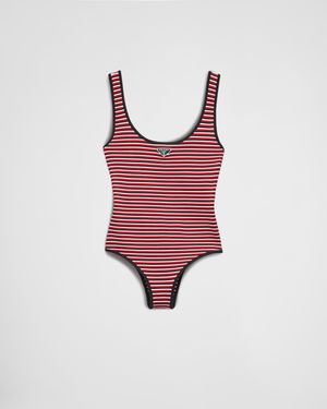 Prada Costume Intero - Rosso