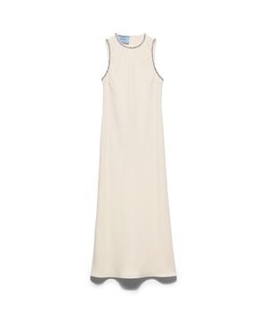 Prada Sablé Dress - White