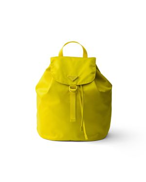 Prada Re-Nylon Backpack - Yellow