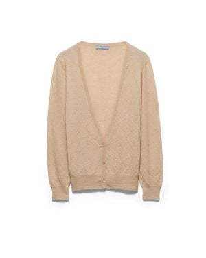 Prada Cardigan - Neutro