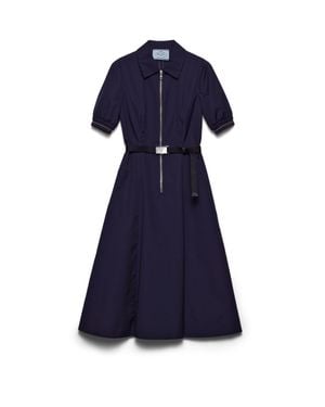 Prada Poplin Dress - Blue