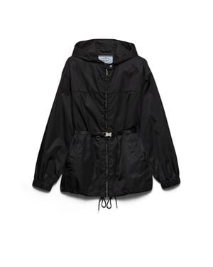 Prada Re-Nylon Blouson Jacket - Black