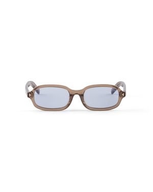 Prada Occhiali Da Sole Con Iconica Placca - Multicolore