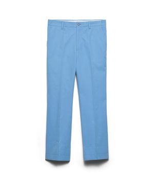 Prada Poplin Pants - Blue