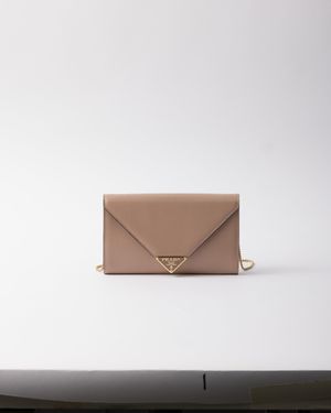 Prada Mini Saffiano Leather Bag - White