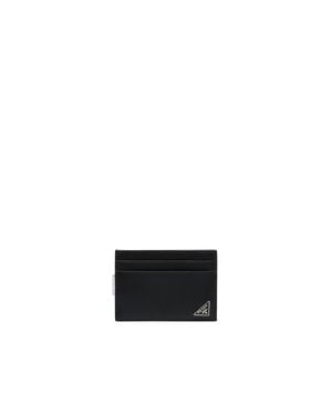 Prada Saffiano Leather Card Holder - White