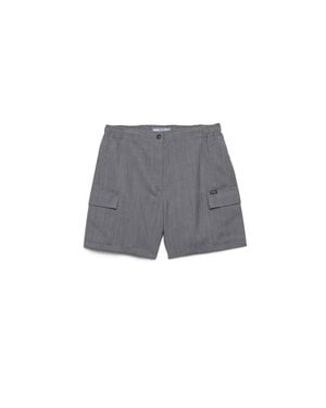 Prada Light Mohair Shorts - Grey