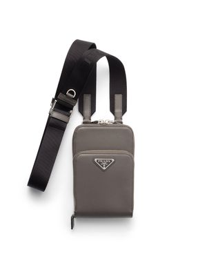 Prada Saffiano Leather Smartphone Case - Multicolour