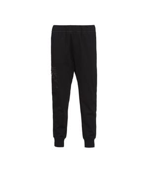 Prada Technical Fleece Trousers - Black