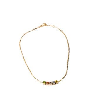 Prada Metal Necklace - Metallic