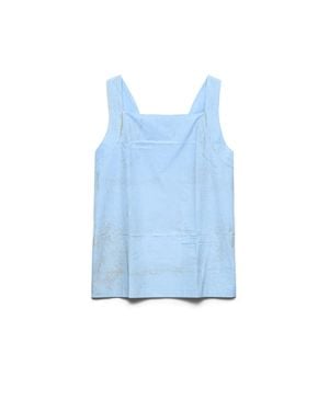 Prada Cotton Top - Blue