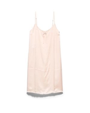 Prada Old Satin Slip Dress, Peach - Pink