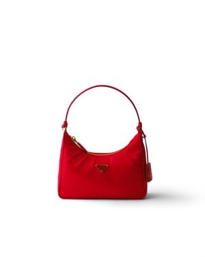 Prada Re-Edition 2005 Re-Nylon And Saffiano Mini Bag - Red