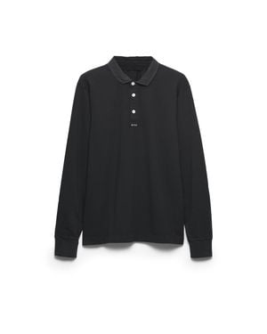 Prada Polo Manica Lunga - Nero