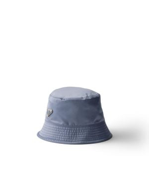 Prada Re-Nylon Bucket Hat - Blue