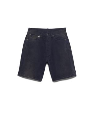 Prada Denim Bermudas - Blue