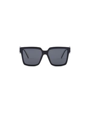 Prada Sunglasses With Logo, Slate - Blue