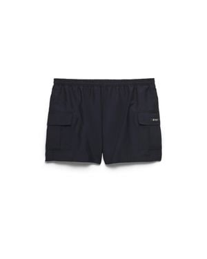 Prada Mohair Wool Shorts - Blue
