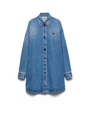Prada Denim Shirt - Blue