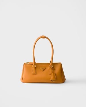 Prada Galleria Medium Leather Bag - Yellow