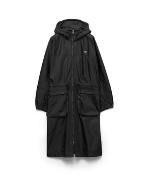 Prada Re-Nylon Rain Jacket - Black
