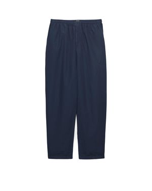 Prada Linen Blend Pants - Blue
