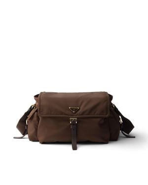 Prada Borsa Explore Large - Marrone