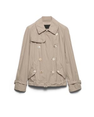 Prada Technical Cotton Jacket - Natural