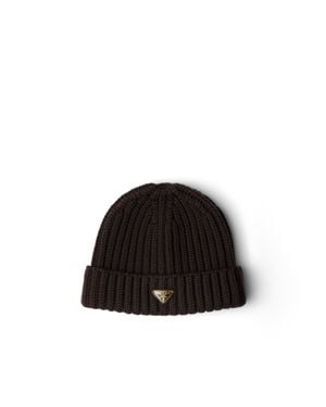 Prada Wool Beanie - Black
