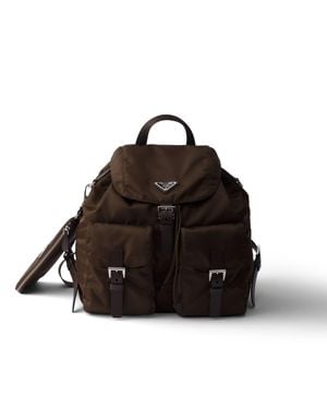 Prada Medium Re-Nylon Backpack - Black