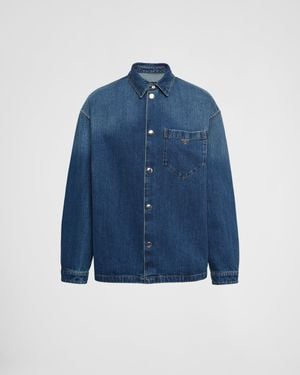 Prada Denim Shirt - Blue