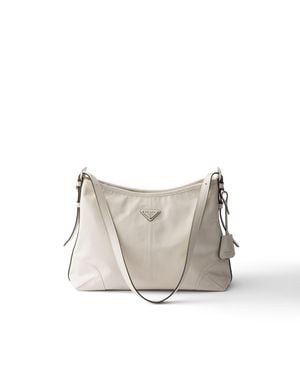Prada Borsa A Spalla Aimèe Large - Bianco