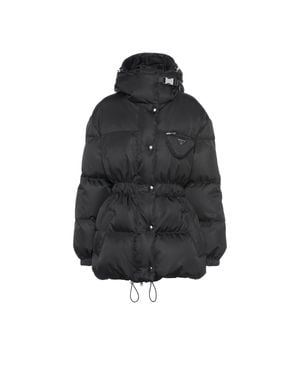 Prada Re-Nylon Down Jacket - Black