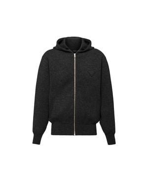Prada Cashmere Cardigan - Black